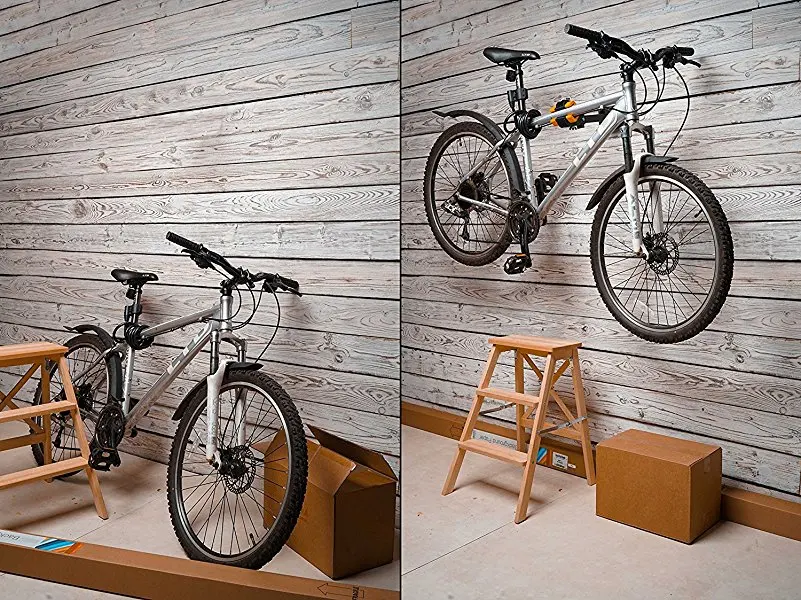 wall mount bicycle repair stand