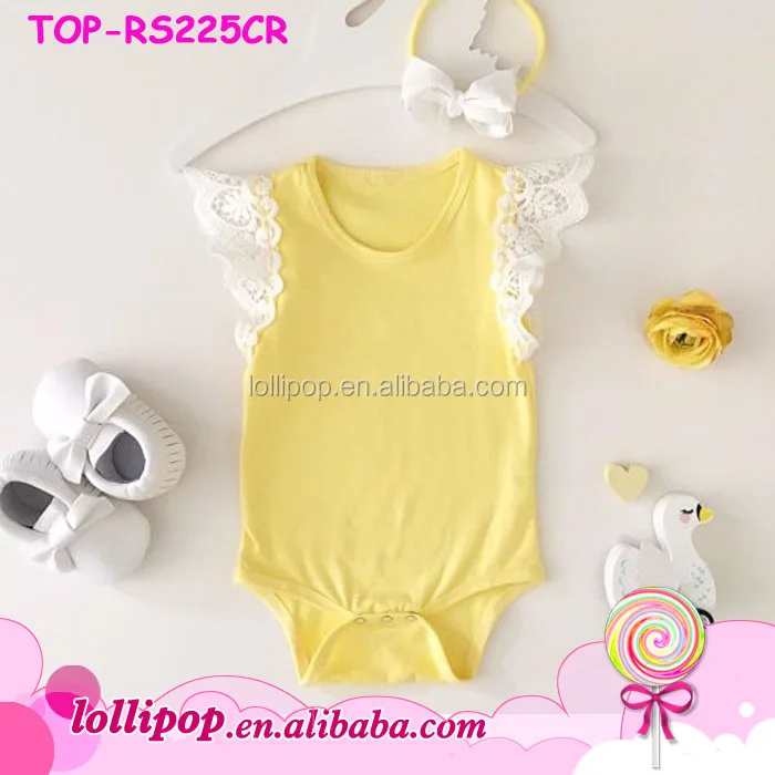 Poco De Volantes De Las Ninas Alas Body De Bebe De Manga Corta Mono Liso En Blanco De Encaje De Color Rosa Bebe Mameluco Buy Mono De Encaje Aleteo Body De Bebe