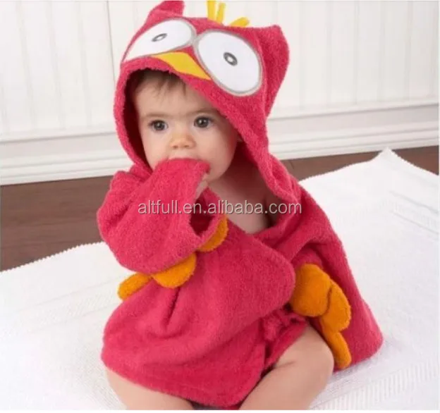 baby towel dressing gown