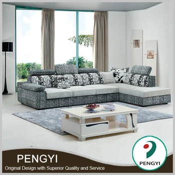 2017 Est Promotional Fabric Corner Sofa Living Room Furniture Design Best Ing