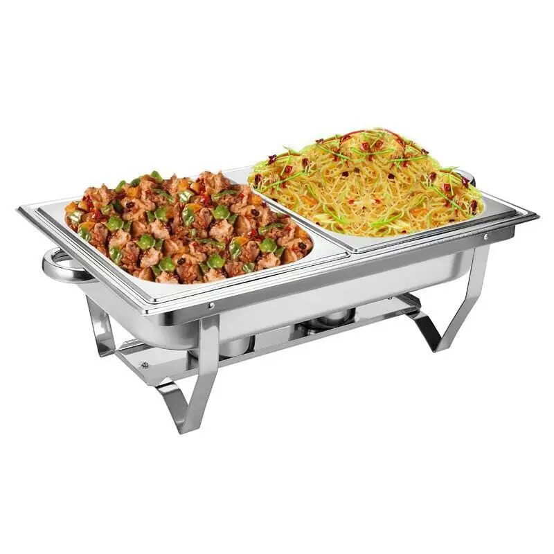 Chaffing Dish Restaurant Equipment Kitchen / Rectanglular Chafing Dish ...