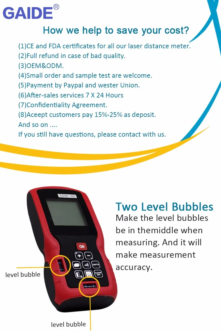 electronic digital laser measurer tape