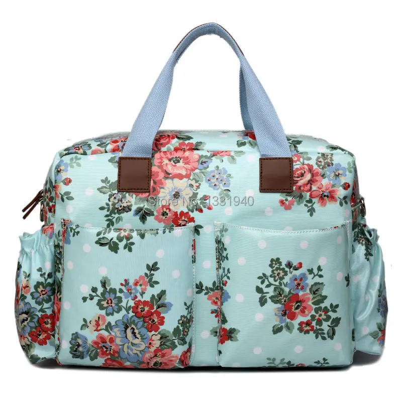 2018 Miss Lulu Women Flower Fl Oilcloth Mummy Mum Maternity Baby L1501 Fblue 1