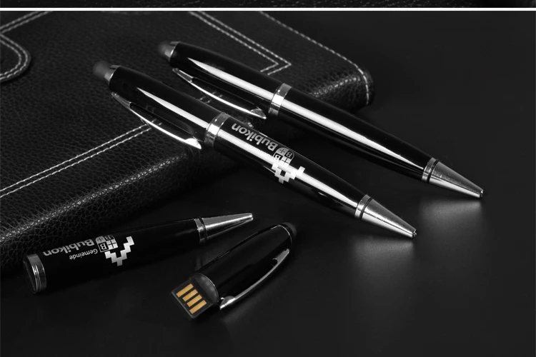 Custom gifts metal Pen Shape memory flash usb 3.0 thumb drive 32gb 64gb 128gb with logo - ANKUX.COM