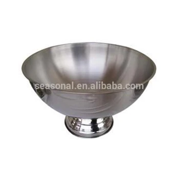 stainless steel champagne bowl
