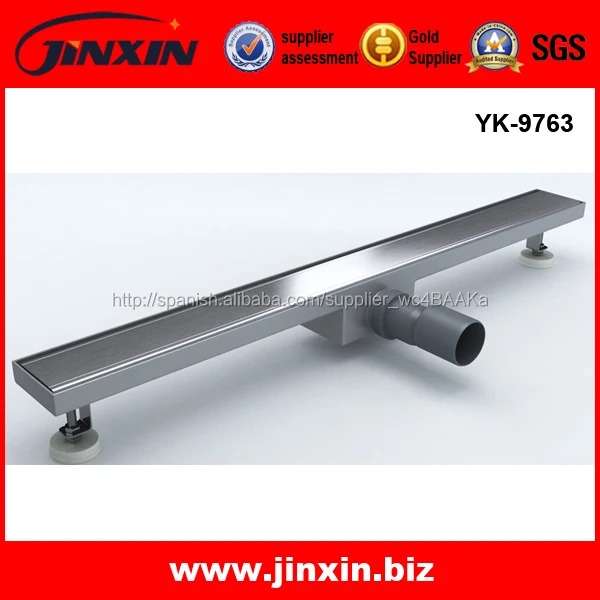 Larga Ducha De Acero Inoxidable Rejilla De Drenaje Del Piso Baño Oculto