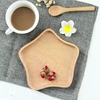 Eco-Friendly Biodegrade Factory Direct Sale Cartoon Style Wood Plate Prepare For The Christmas For Kids Home Use