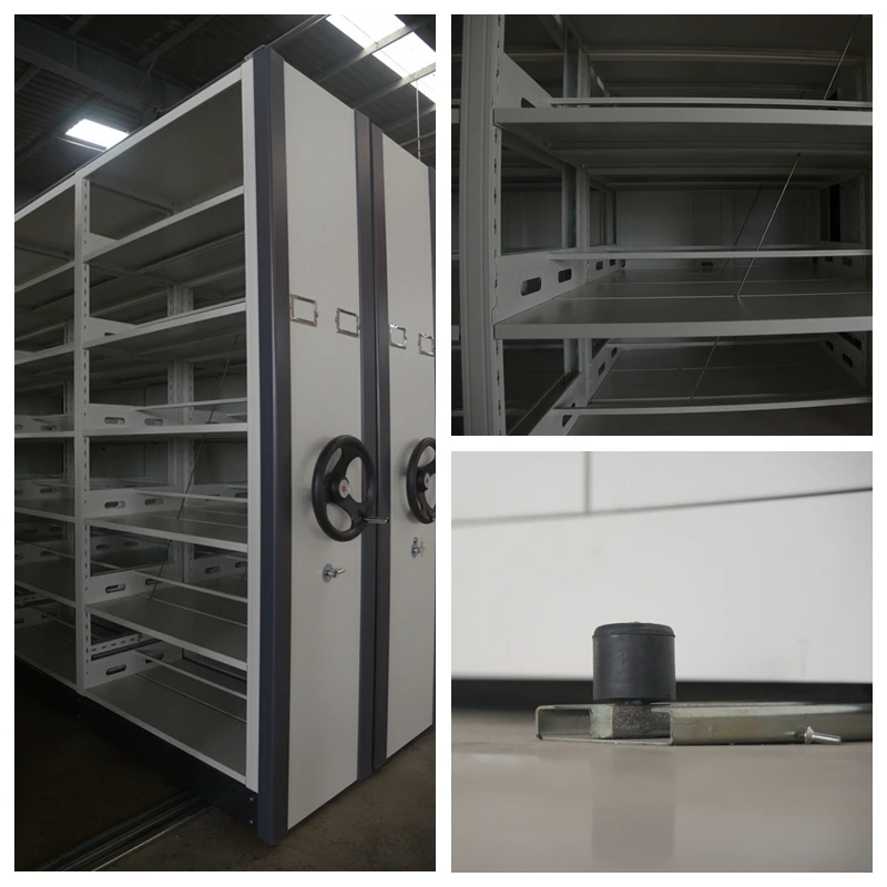 Library Space Saving Godrej File Compactor Movable Rack Metal Mass