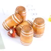Mini Vintage Wooden Drum Beer Barrel Pocket Model