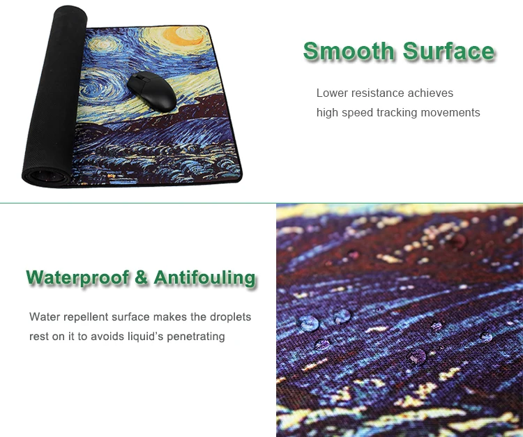 Computer accessories office computer mouse pad big long mousepad large gaming mouse pad