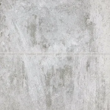 600x600 Grey Color Concrete Matte Finish Vitrified Porcelain Floor
