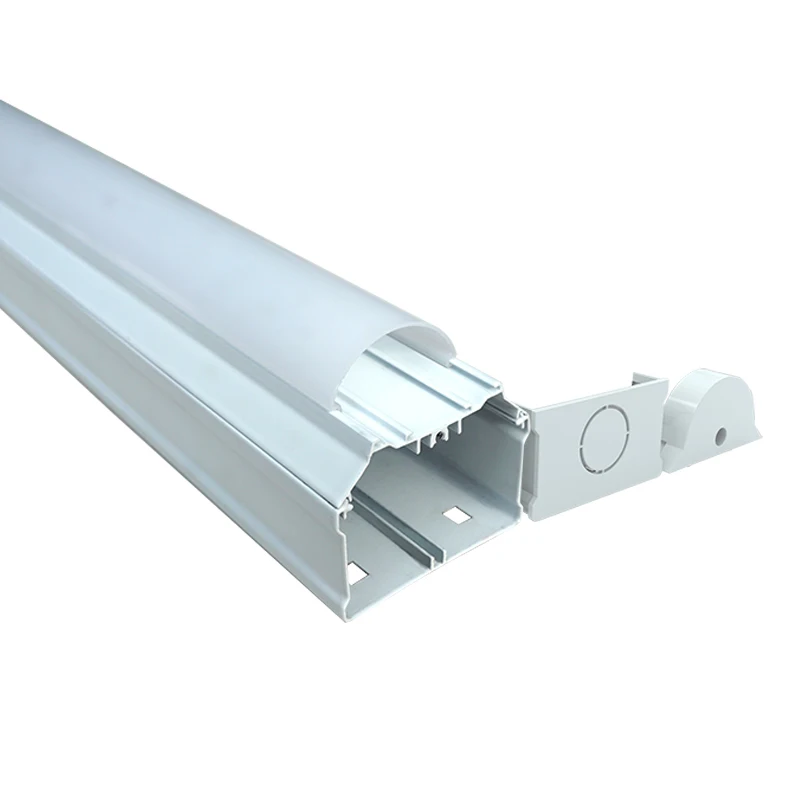 Linear T8 integrated tube light housing led slim batten light fitting