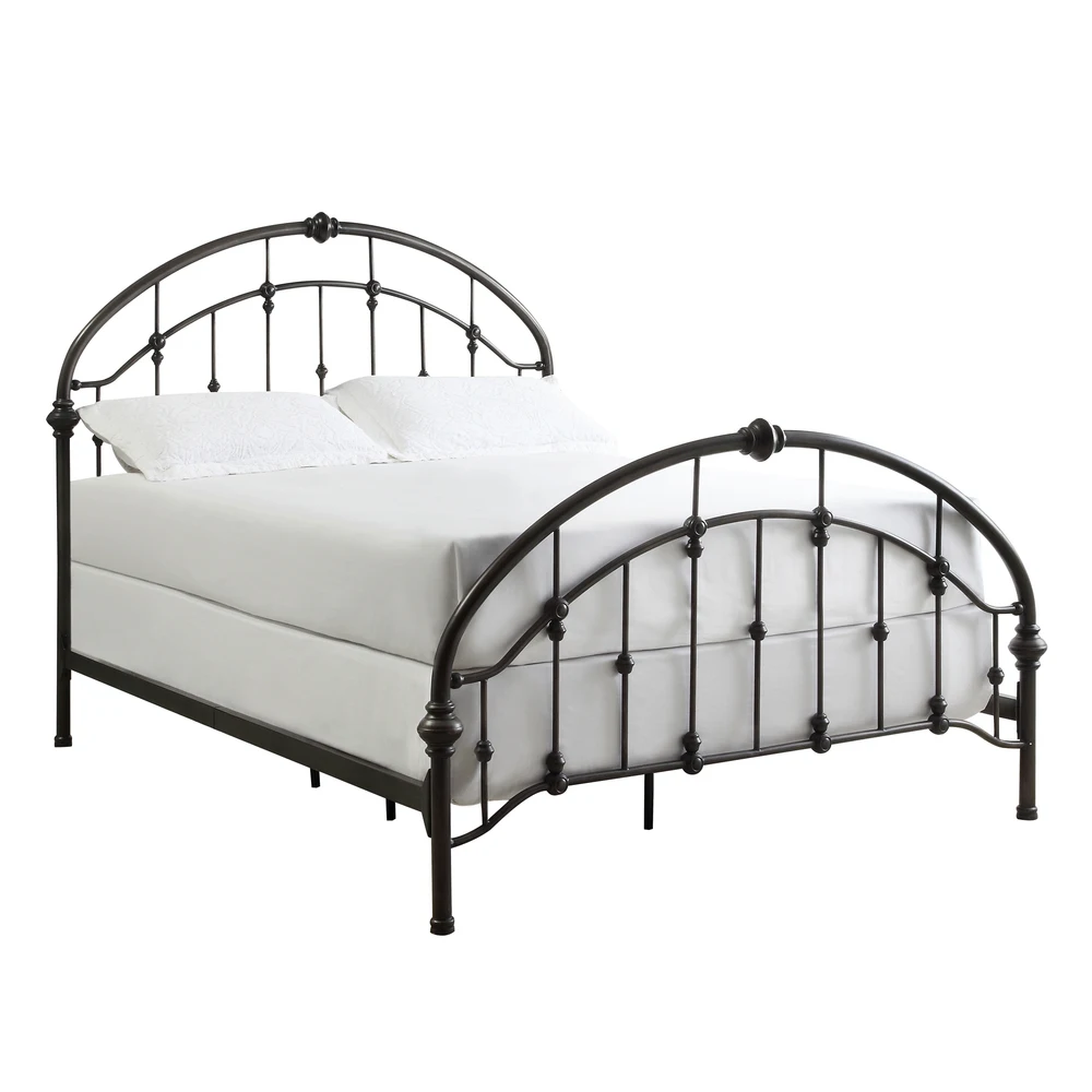 Thuis bed moderne metalen eenpersoonsbed/metalen eenpersoonsbed ... Bedden modern design