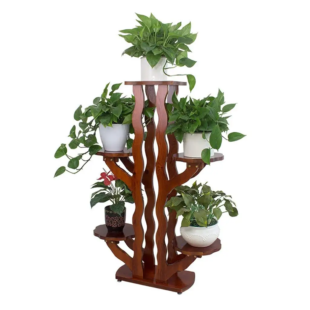 Floor To Ceiling Plant Stand Find Get Quotations Xiaolin Wooden Balcony Flower Stand Floor Type Living Room Indoor Chinese Multi Layer