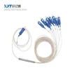 FTTH Networking Mini Module PLC Splitter 1x8 Fiber Optic Splitter SC Connector 0.9mm