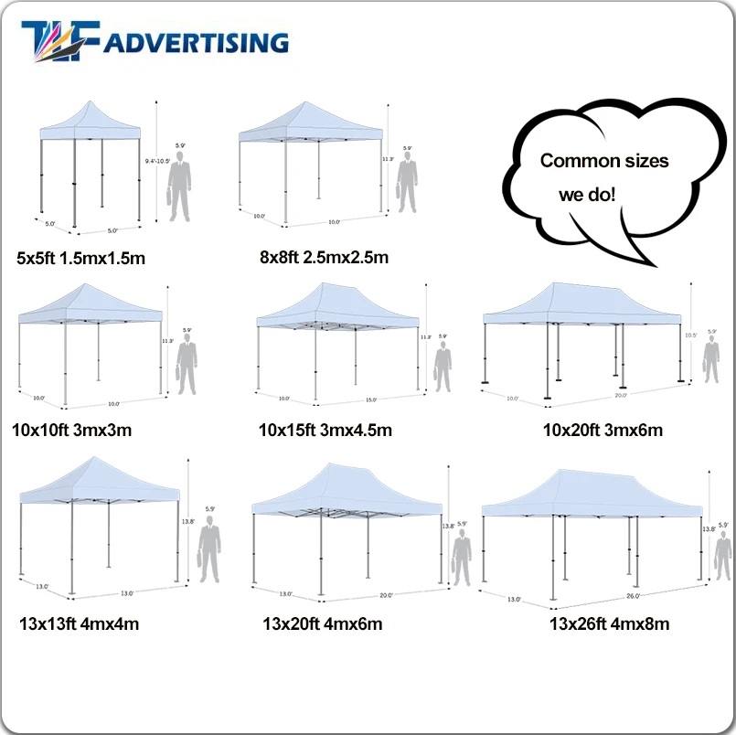 Commercial Advertising Hexagon Ez Up Racing Canopy Tent With