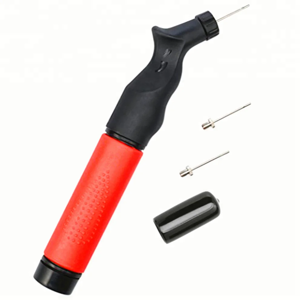 Dual Action Air Ball Pump with Needle for Basketball Volleyball Soccer Football