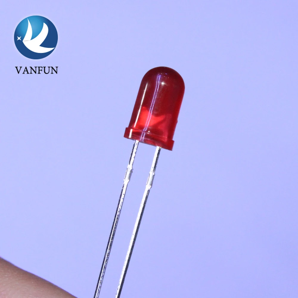 low power consumption led diode 1.8-2.2v 5mm 3mm red diffused super bright led diode for general lighting