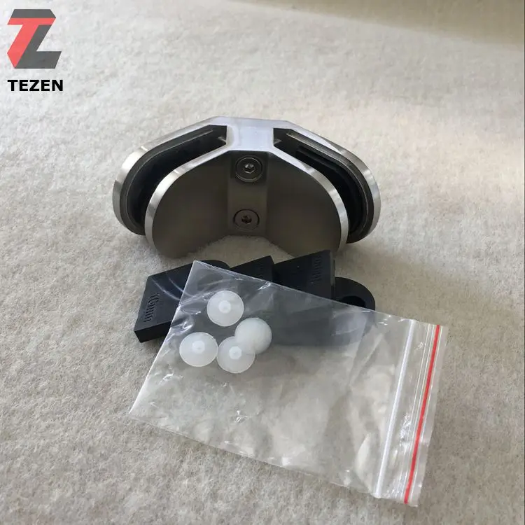 180 degree glass corner connector clamp bathroom products