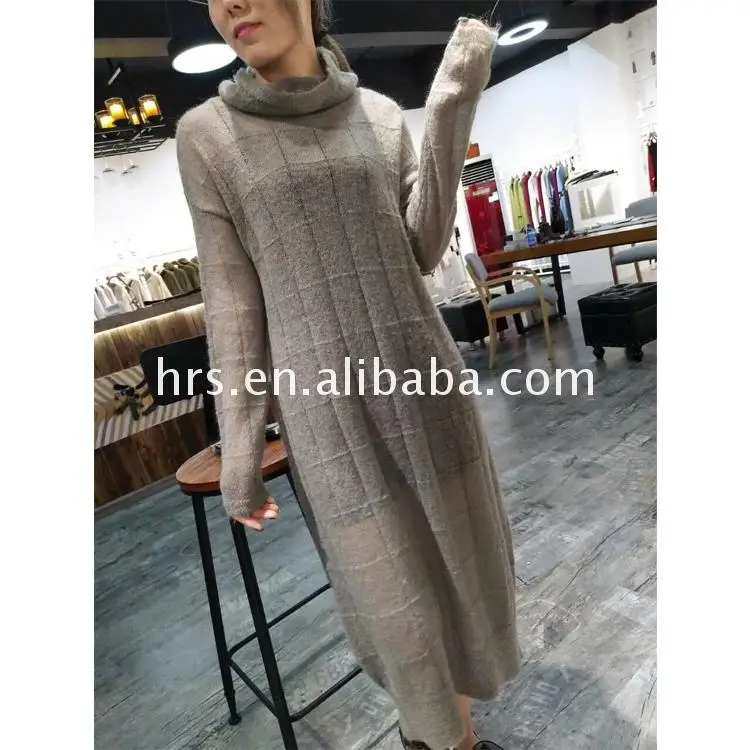 Hot Cotton Clothing For Women Long Knit Wool Sweaters Without Button