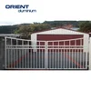 top level high quality steel pipe gate design