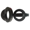 Best quality customized 19-45mm thickness conveyor roller rubber ring
