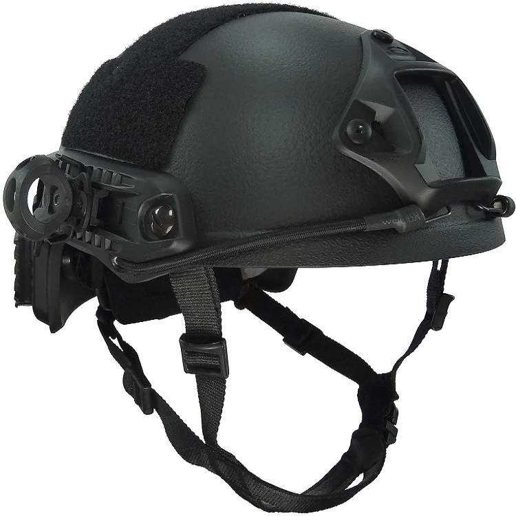 Level Iiia Fast Black Military Police Ballistic Antibullet Helmet - Buy ...