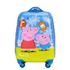 Cheap ABS Children travel luggage bag trolley 18 inch Cartoon character kid luggage