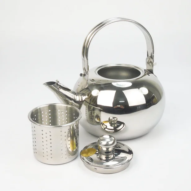 Stainless Steel Gold Color Tea Kettle /tea Pot/turkish Pots With Filter