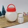 Christmas tree with snow effect magic instant snow powder artificial snow surface