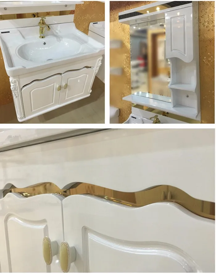Pvc Bathroom Wash Basin With Basin And Mirror Buy Pvc
