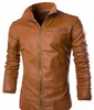 Wholesale Promotional China Manufacturer Men's Original Leather Jacket