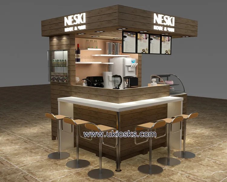Commercial Cafe Bar Retail Display Modern Coffee Shop 