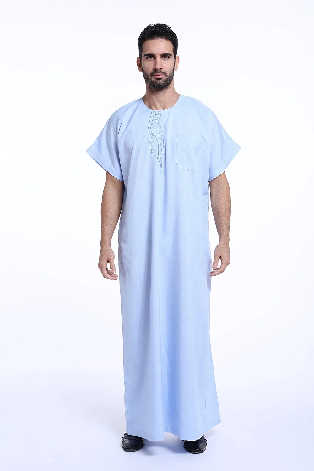 2017 latest Islamic Clothing Men's Abaya Muslim Throbe, View Islamic ...