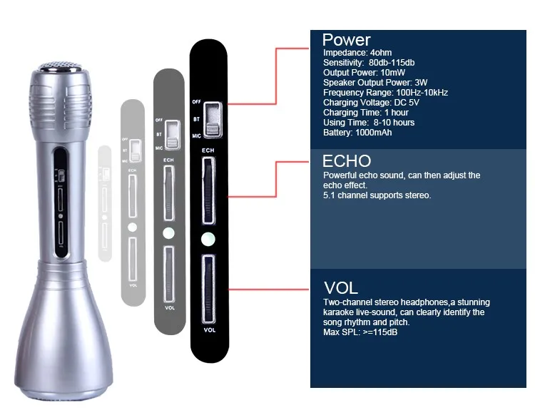 Bigyes high quality outdoor powerful music multimedia bluetooth speaker