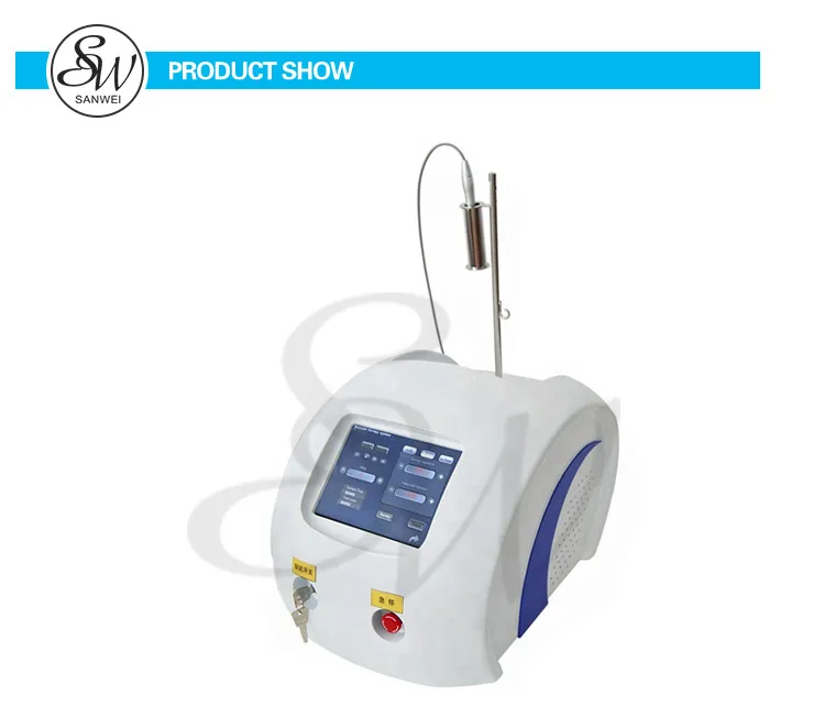 Sanwei SW-F05 portable 980 nm diode laser vascular removal beauty machine for blood vessels removal