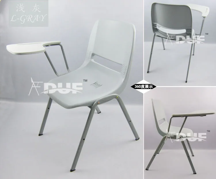 Classroom Chairs with Tables Attached College Student Chairs Wholesale Price Free Shipment (50 chairs)to Australia