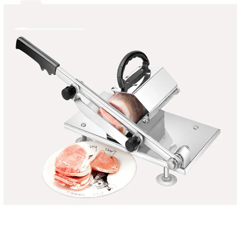 Manual Stainless Steel Frozen Meat Slicer/home Use Meat Slicer/frozen