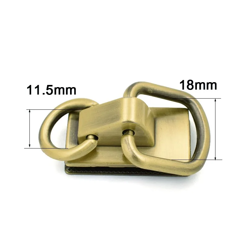 Best Selling Metal Double Rings Bag Handle Accessory Loop For Handbag