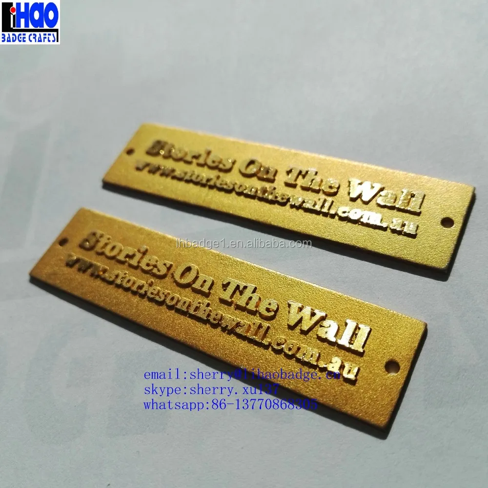 Aluminum Nameplate With Raised Logo,Custom Cheap Price Metal Aluminum
