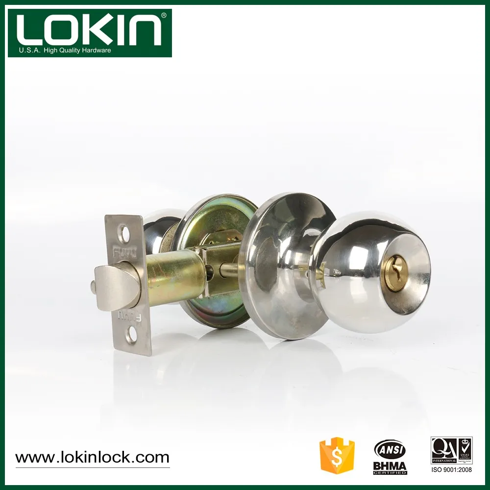 North American Best Brands Tubular Three Point Wc Knob Door Toilet