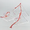 HF Quartz Glass Singing Pyramid For Chakra Balancing