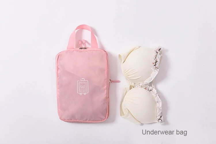 Free Shipping Personalized Set Packing Cubes Custom 5 Piece Shoe