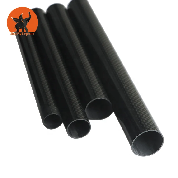 100 Carbon Fibre Tube 3k Twill Matt 1m X 36mm X 40mm Multicopter Uav