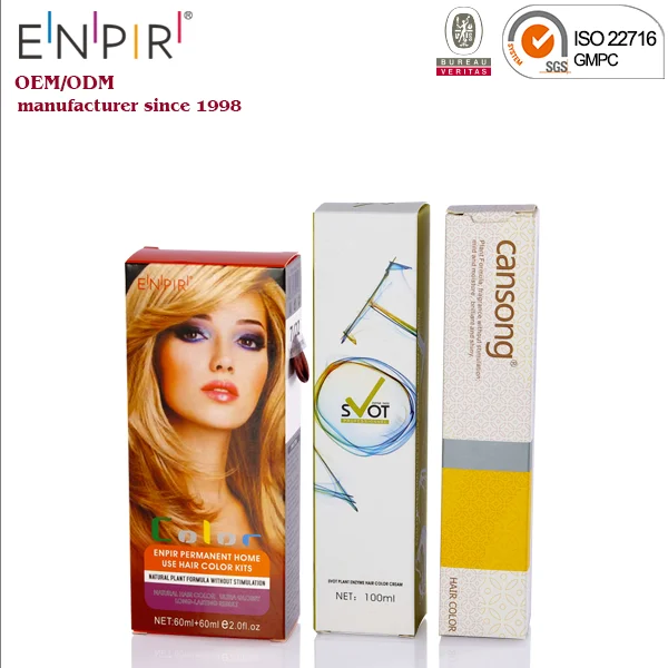 Professional Italian Hair Color Brand Ammonia Free And Ppd Free