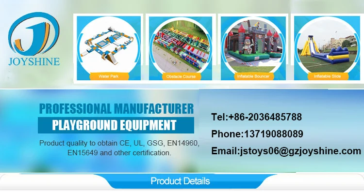 Wholesale custom outdoor inflatable water pool slide giant inflatable water slide for adult