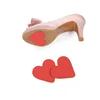 Durable Heart Shape Non Slip Sticker for Shoe Anti Slip Resin Out Insoles Cushion Self-Adhesive Sole Shoe Protector Pads F0040
