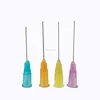 27G grey sterile disposable half cut dental irrigation needle