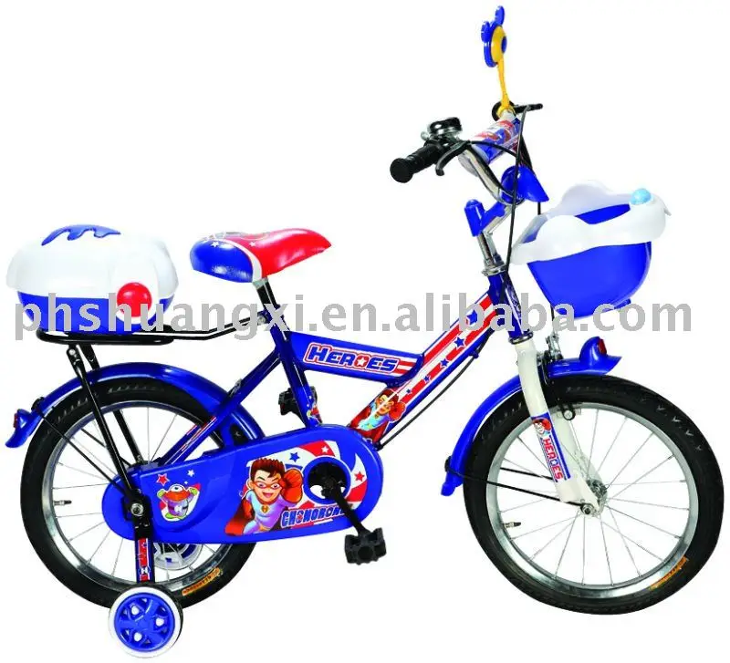 blue kids cycle