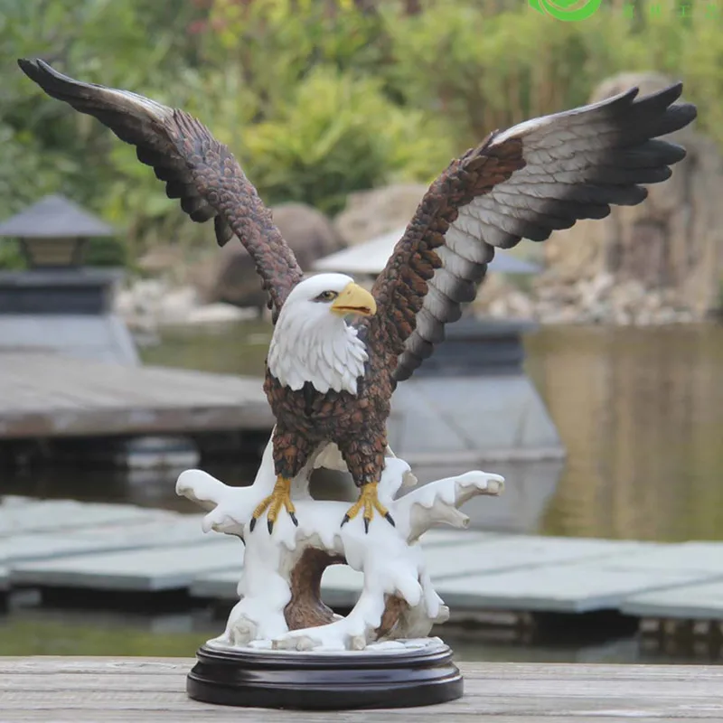 resin eagle figurines